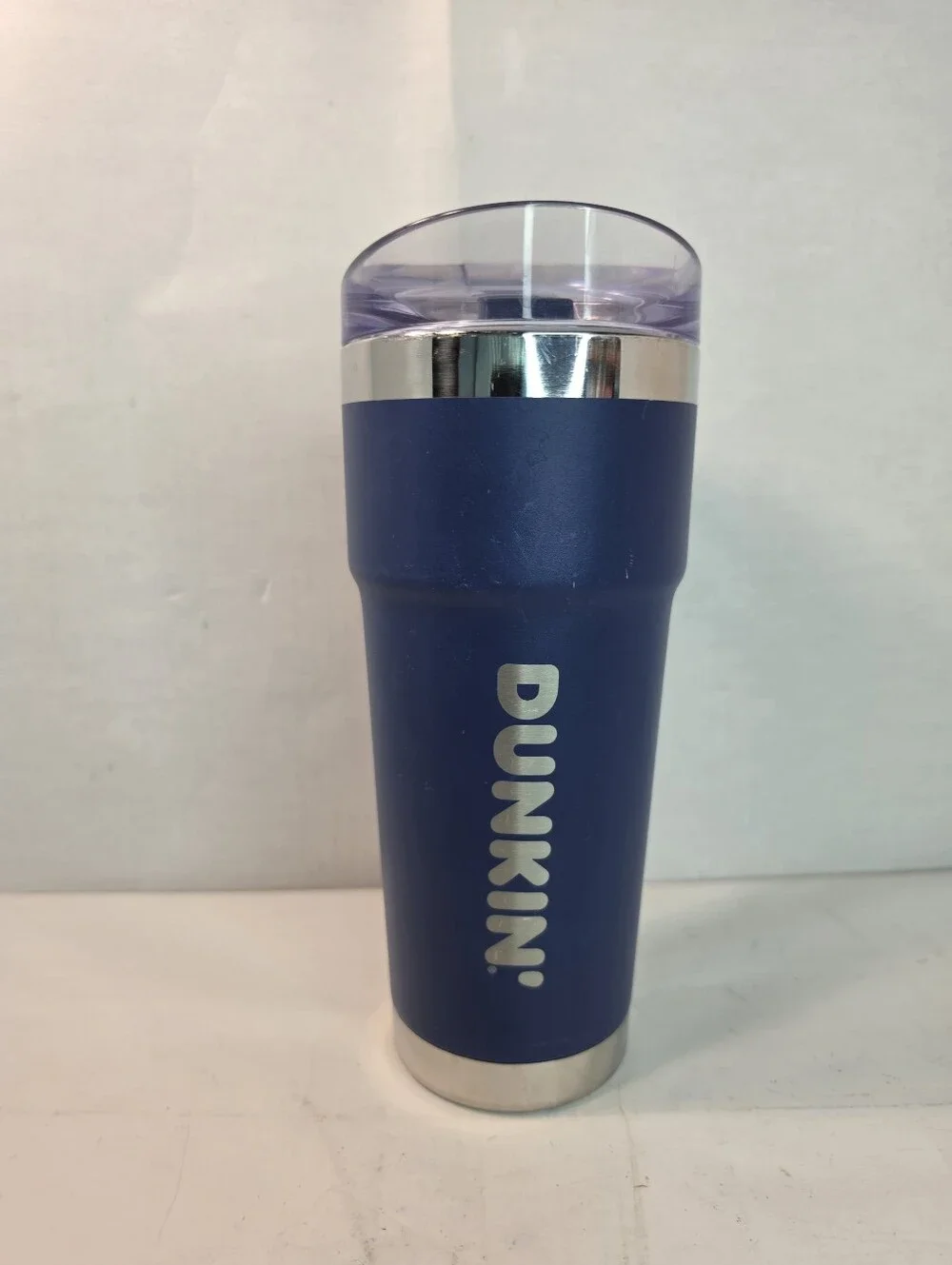Dunkin (2022) 24oz Stainless Steel Travel Tumbler Blue.